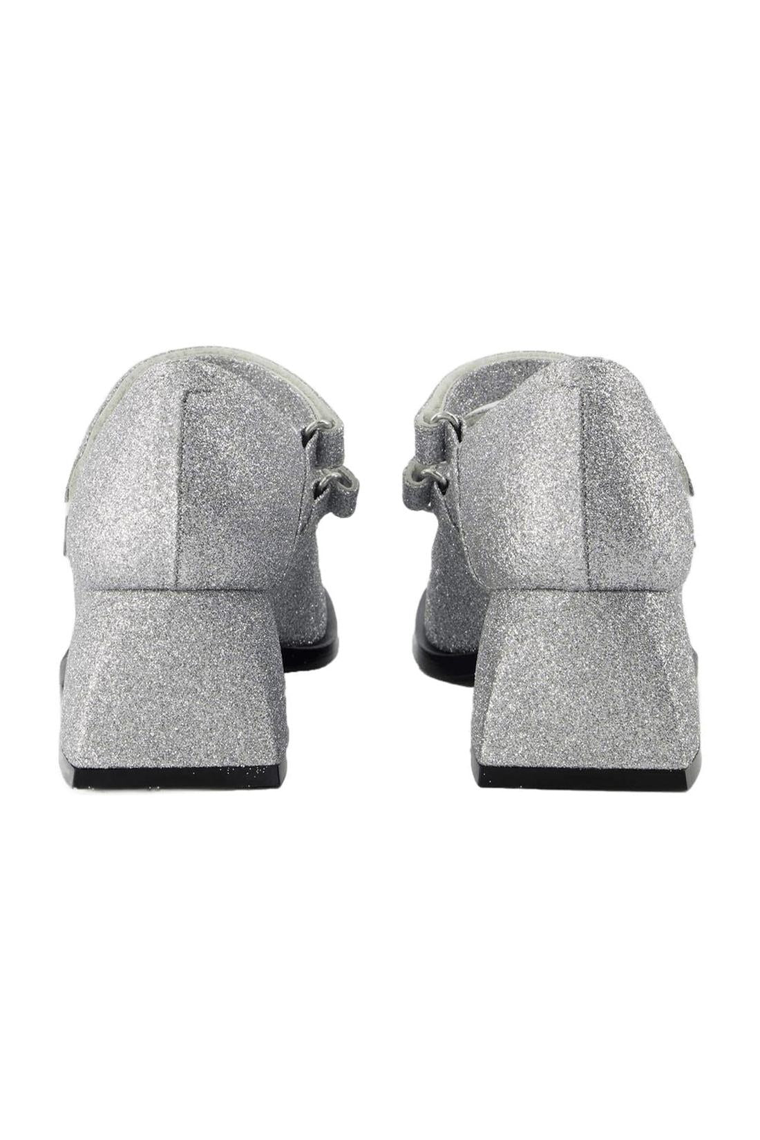 Bulla Bacara Pumps - Nodaleto - Silver Glitter - Leather