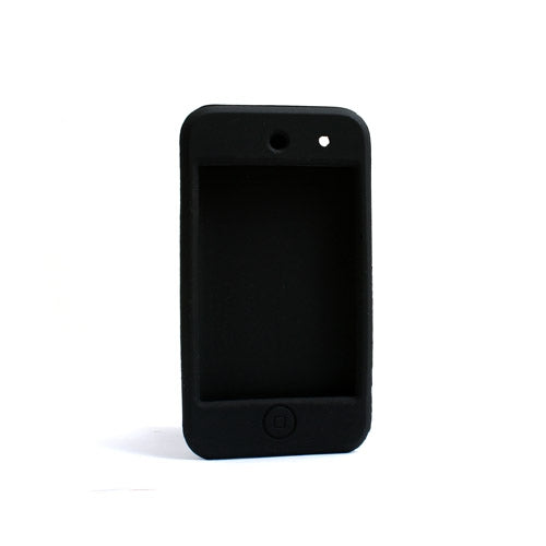 Sílikonhulstur í svörtu fyrir Apple iPod Touch 4