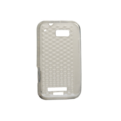 Gegnsætt TPU sílikon hulstur fyrir Motorola Defy