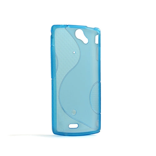 Sílikonhulstur í bláu fyrir Sony Ericsson Xperia Arc X12 Arc S