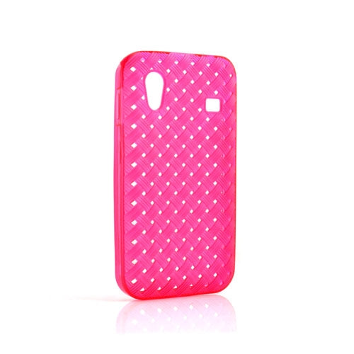 TPU sílikon hulstur fyrir Samsung Galaxy Ace S5830 bleikt