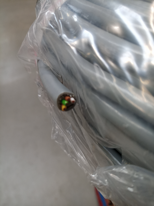 B-Ware Helukabel 19120 Schleppkettenleitung S Paar Tronic C Pur 4 X 0.50 Mm² Grau 100 M