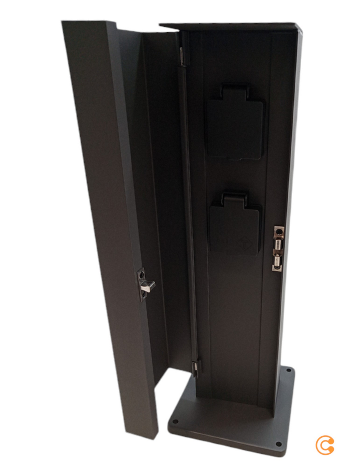 B-lager Deko Light 733066 Mana útigólflampi, dökkgrár, gólflampi með innstungu, ljós