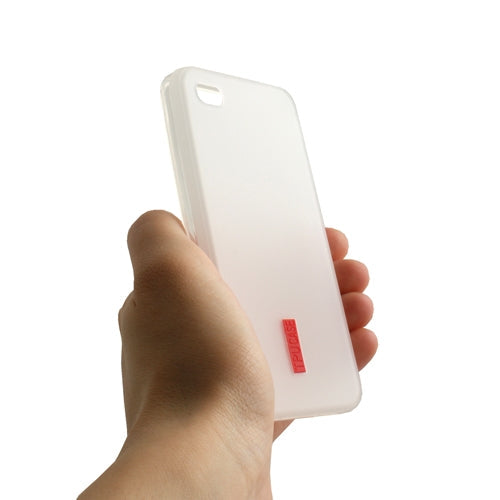 Hvítt TPU sílikon hulstur fyrir Apple iPhone 4 4S
