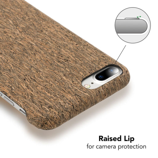 Apple iPhone 8 Plus / 7 Plus Kork Hülle Handyhülle von NALIA, Hard Case Cover