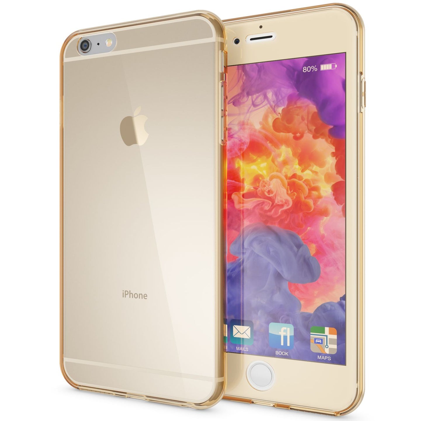 Apple iPhone 6 Plus 6S Plus 360 gráðu símahulstur frá NALIA, heilhlífandi hulstur