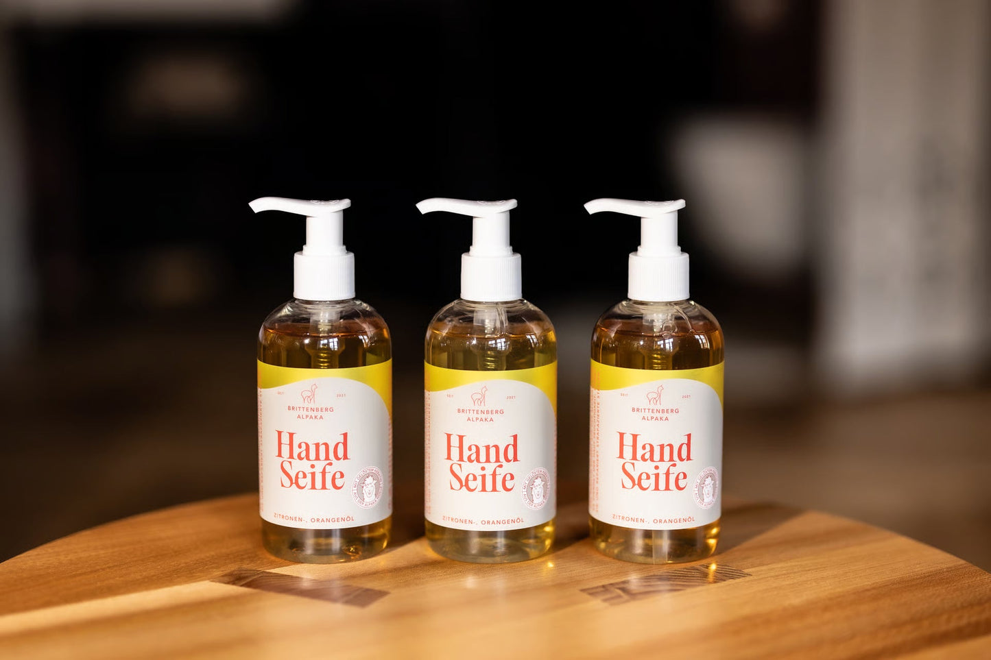 Brittenberg Alpaca Cosmetics - Alpaca Soap Hand Soap Orange & Lemon