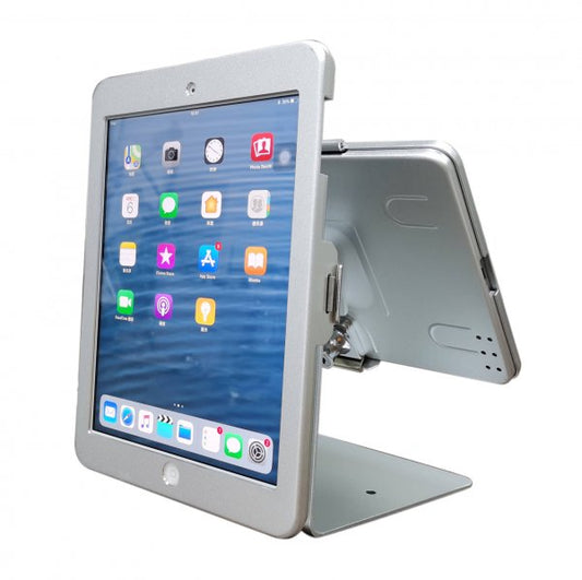 SYSTEM-S borðstandur með tvöföldum 360° læsanlegum festingum fyrir Microsoft Surface Go 2 3 10,5"