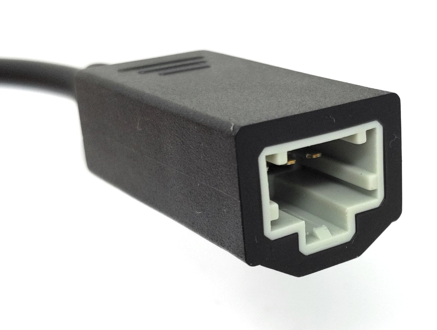 SYSTEM-S OBD snúra 30 cm OBD 2 tengill fyrir Honda 3 pinna í svörtu fyrir bílgreiningar