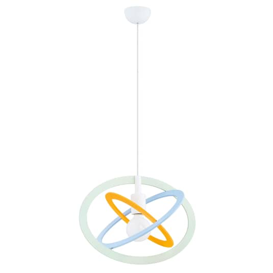 B-grade Euluna children's room pendant light, pendant lamp, lamp, light Dezon white blue IP20