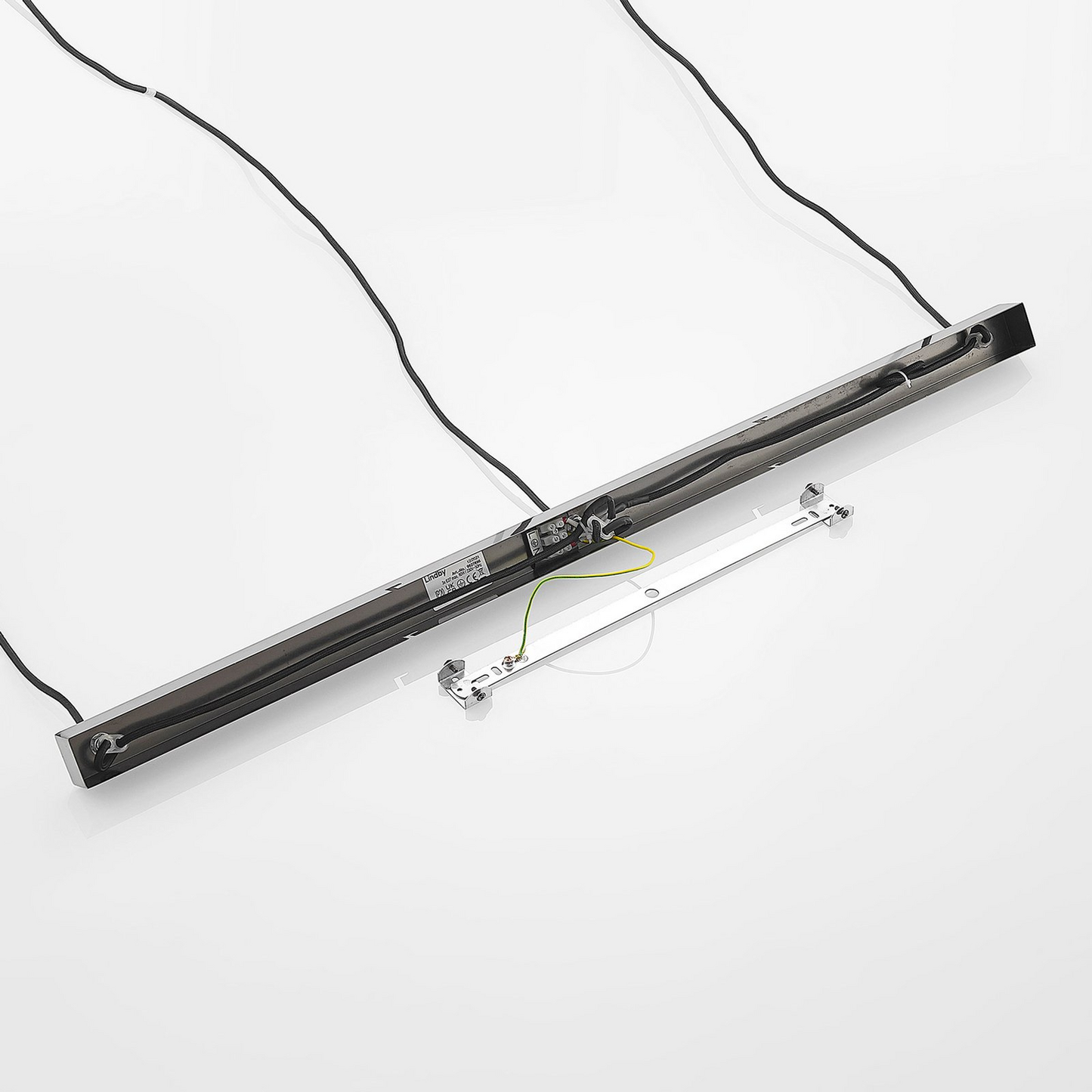 Lindby Firano hengiljós úr gleri, 3 perur, L256, á lager