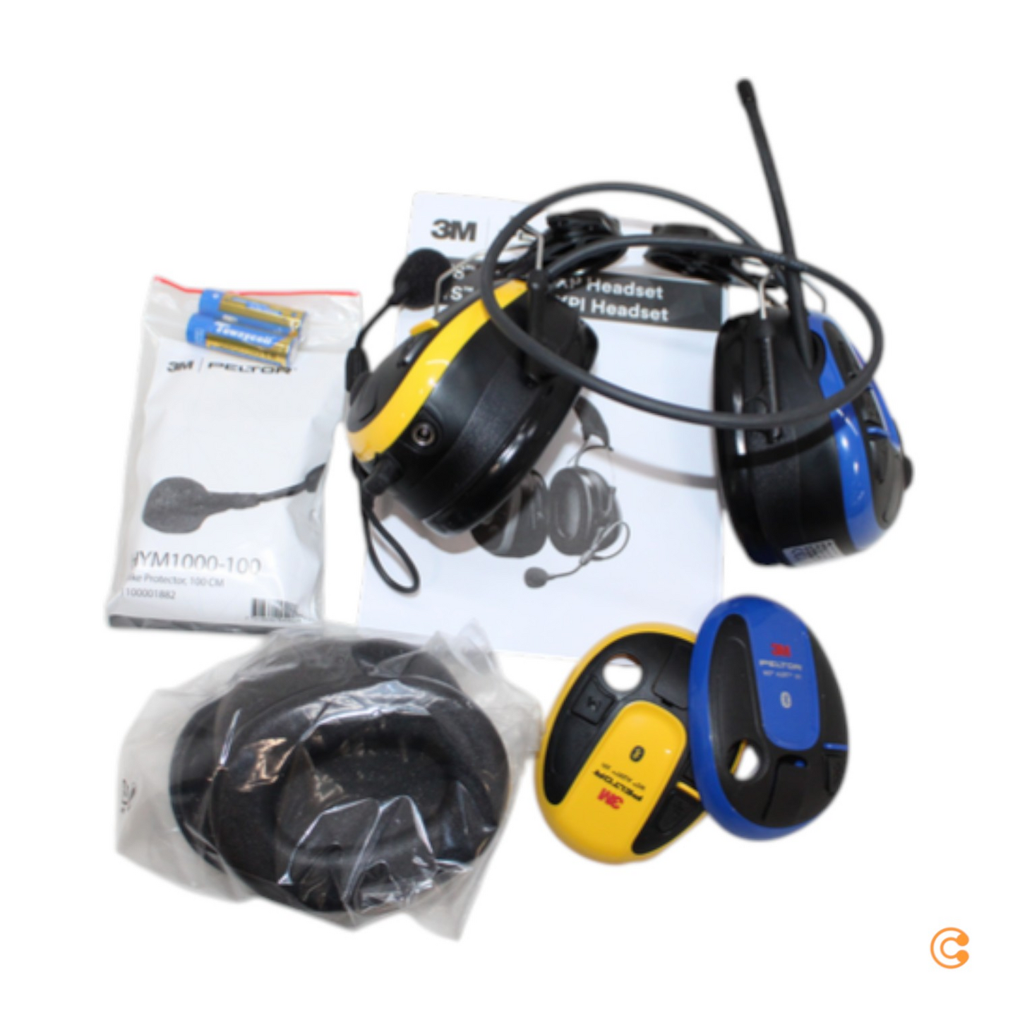 Eyrnahlífar í flokki 3 fyrir Peltor Ws Alert Xpimrx21 P3 E3 Ws6. Sjá texta/mynd.