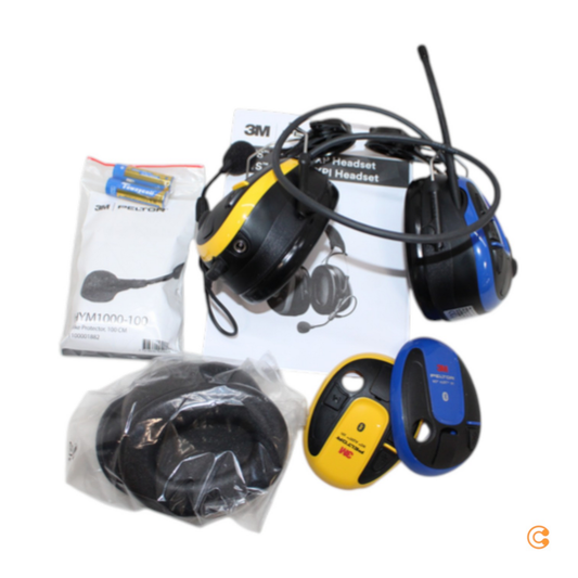 Eyrnahlífar í flokki 3 fyrir Peltor Ws Alert Xpimrx21 P3 E3 Ws6. Sjá texta/mynd.