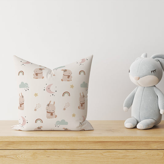 "Nordic Bunny" children's decorative pillow