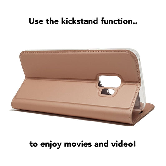 Samsung Galaxy S9 Flip hulstur frá NALIA, þunnt standandi símahulstur