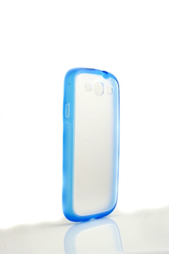 Verndarhulstur fyrir Samsung Galaxy S3 i9300 blár