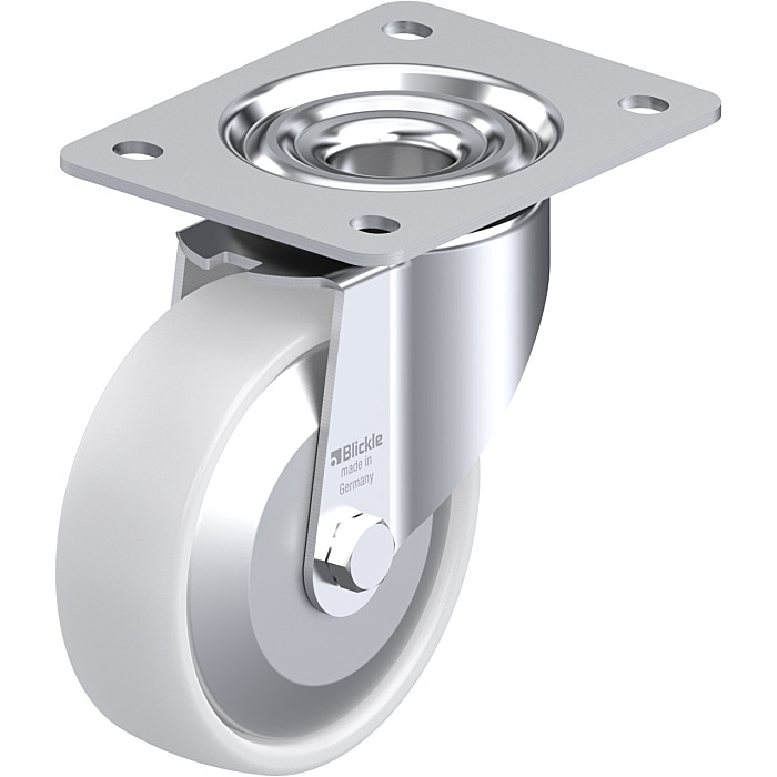 B-flokks Blickle 270116 Lk Po 125 R 3 Fa snúningshjól með þvermál 125 mm Sjá texta/mynd