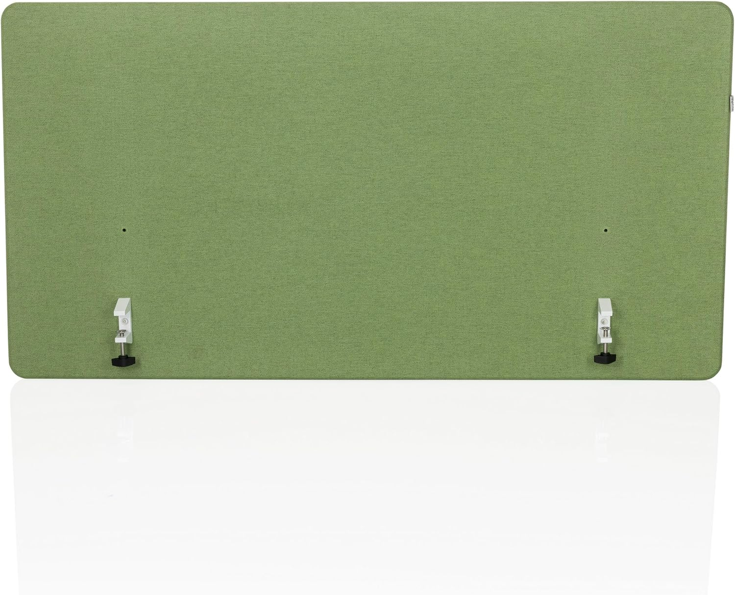 Hljóðeinangrandi skrifborðsskilrúm frá HJH Office, B-flokks, 62x120 cm, grænt