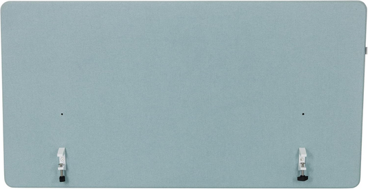 Hljóðeinangrandi skrifborðsskilrúm frá HJH Office, B-flokks, 62x120 cm, blár