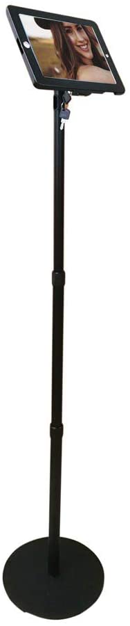System-S Lockable Floor Stand Holder for 7.0-10.5 inch Tablet