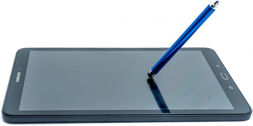 SYSTEM-S Touchpen Stylus in blue made of aluminum for tablet smartphone laptop