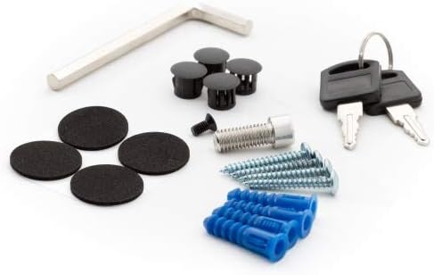 SYSTEM-S læsanlegur borðstandur fyrir iPad 7 8 9 10,2" (2019 2020 2021) A2270 A2428 A2429 A2430 A2197 A2200 A2198 A2199 A2602 A2604 A2603 A2605