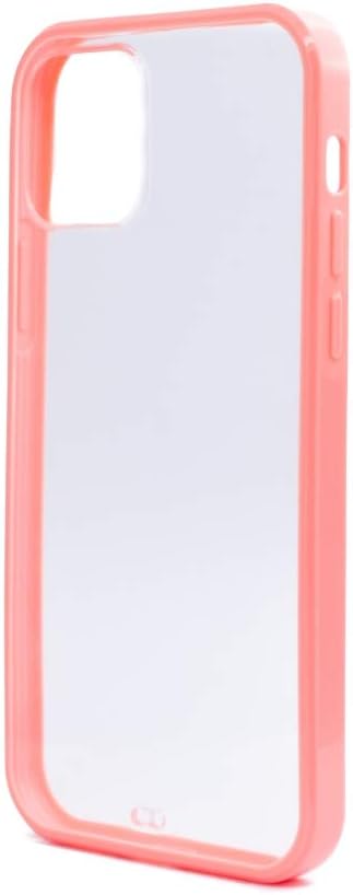 SYSTEM-S Schutzhülle aus Silikon in Pink Transparent Hülle kompatibel mit iPhone 12 Mini
