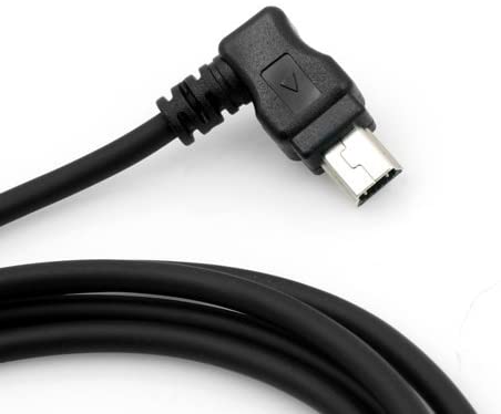 System-S 3m Mini USB snúra, 90° rétt hornuð
