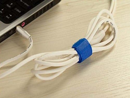 System-S kapalbönd með Velcro festingu, Velcro kapalbönd, Velcro ólar, kapalfestingar, sett með 6 stk.