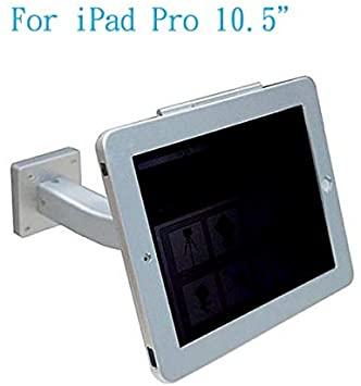 SYSTEM-S veggfesting með bogadregnum armi sem læsist fyrir iPad Pro 10,5" (2017) iPad Air 3 (2019) A2152 A2123 A2153 A2154 A1701 A1709