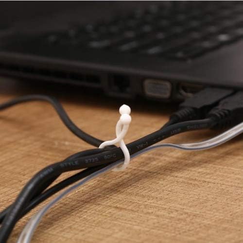 SYSTEM-S cable ties cable clip rotatable 20 pieces size L in black