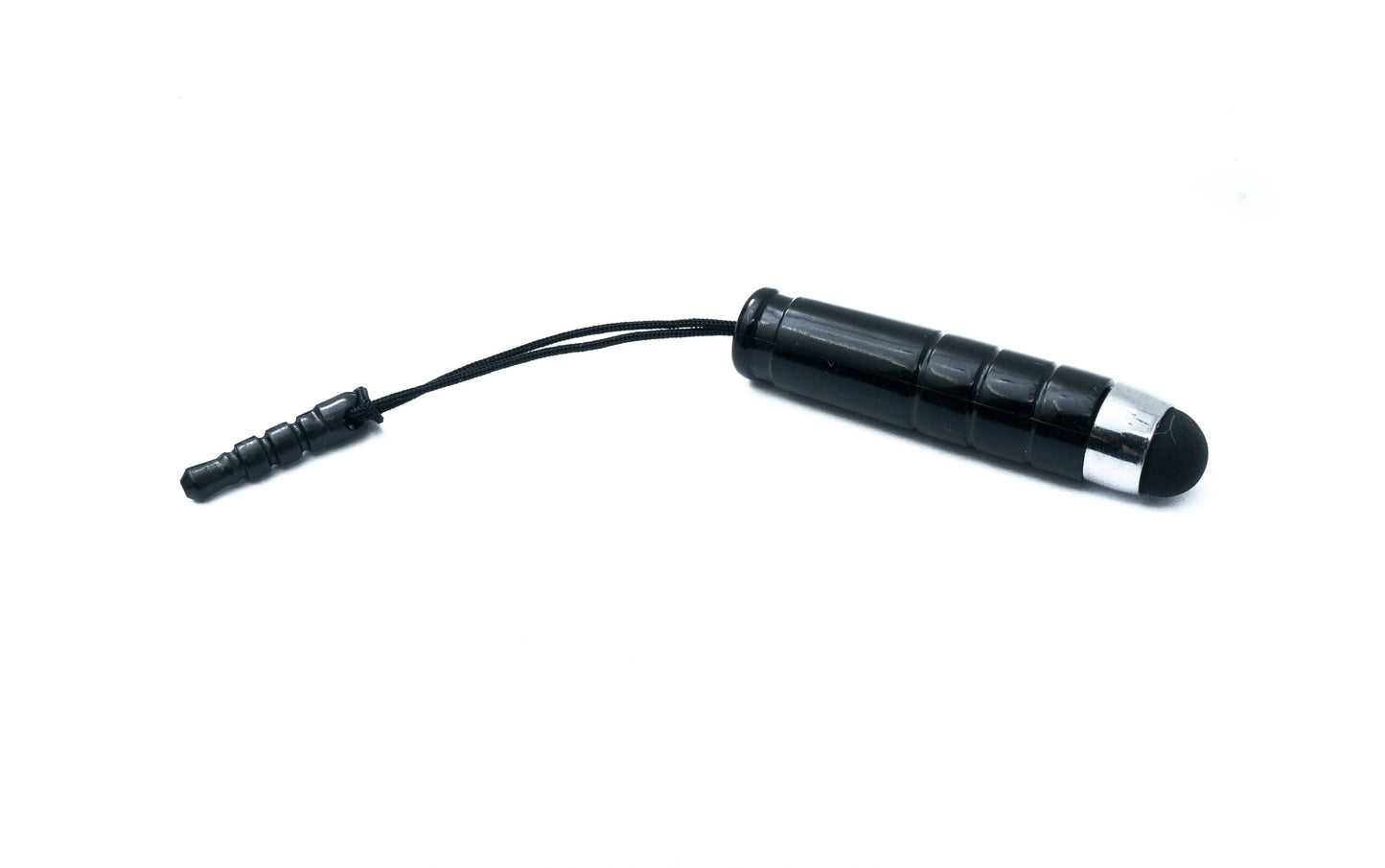SYSTEM-S Mini Stylus 5 cm snertipenni svartur fyrir snjallsíma, spjaldtölvu, lófatölvu