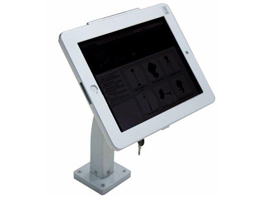 SYSTEM-S sýningarveggfesting POS kynningarskjár læsanlegur haldari fyrir iPad 9,7" (2018) A1893 A1954 A1822 A1823 A1474 A1475 A1476 A1566 A1567 Air 1 2