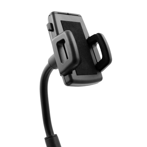 System-S 2 í 1 alhliða bílhleðslutæki með USB-hleðslutæki og festingarfesting fyrir snjallsíma, farsíma, GPS, lófatölvur