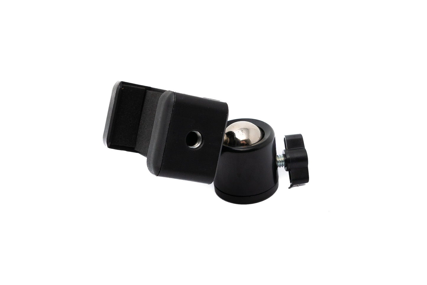 SYSTEM-S camera mount with 360° joint in black for smartphone