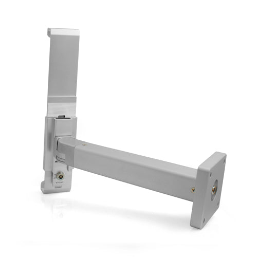 SYSTEM-S Universal Präsentation Wandhalter Haltearm abschließbar Wandhalterung für Tablet PC´s von 9.7-12 Zoll