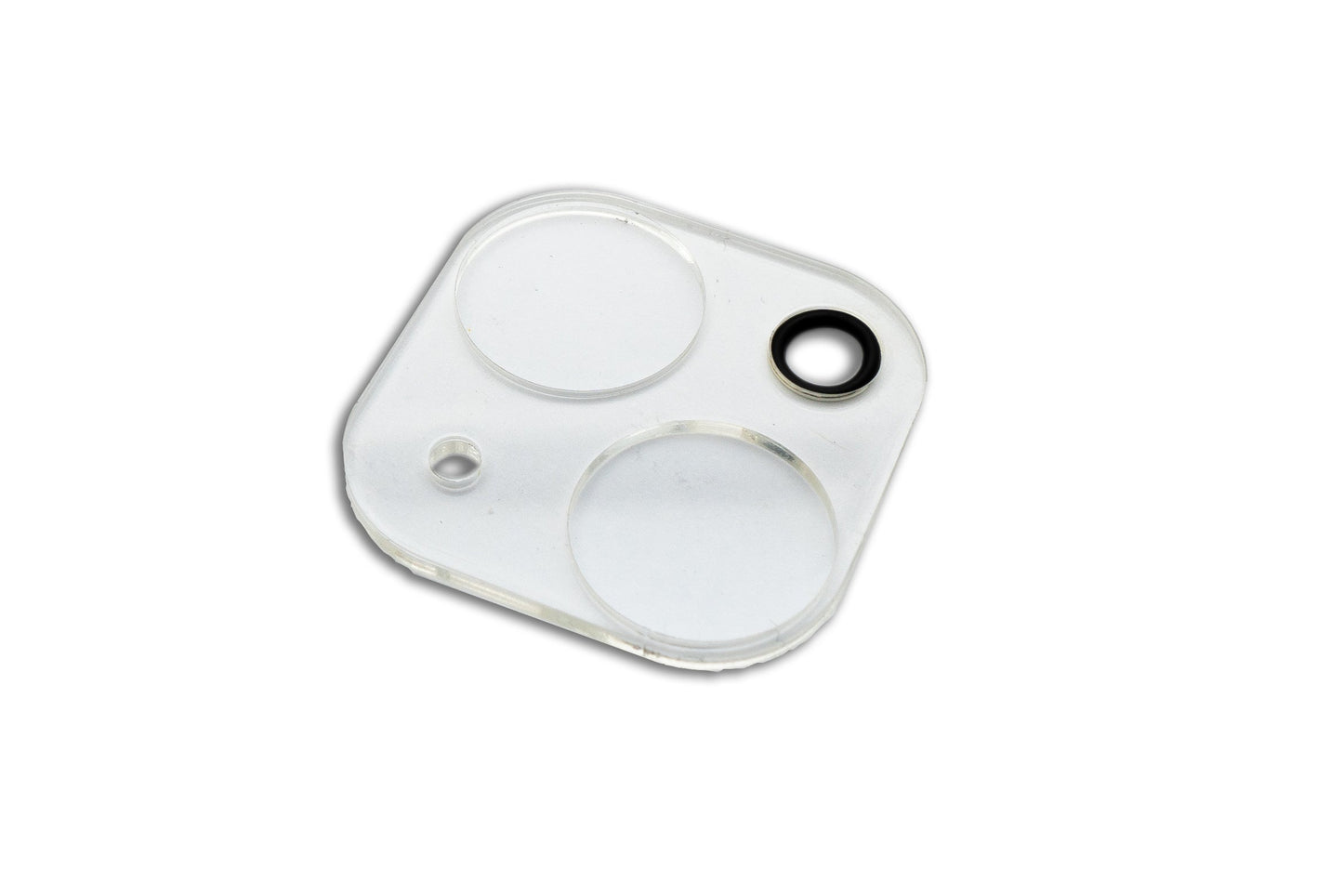 SYSTEM-S Camera Protection Lens Cover made of transparent glass for iPhone 13