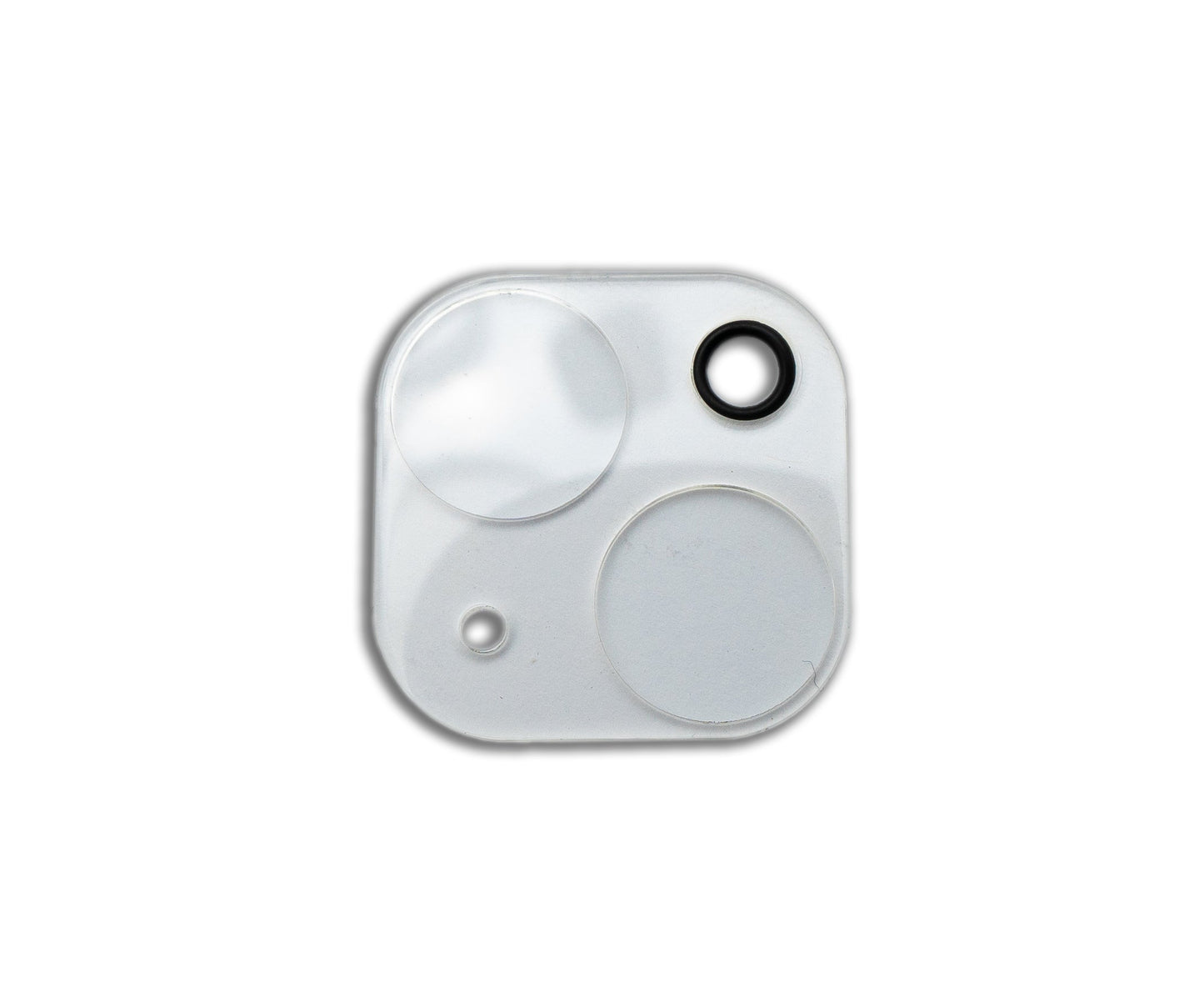 SYSTEM-S Camera Protection Lens Cover made of transparent glass for iPhone 13