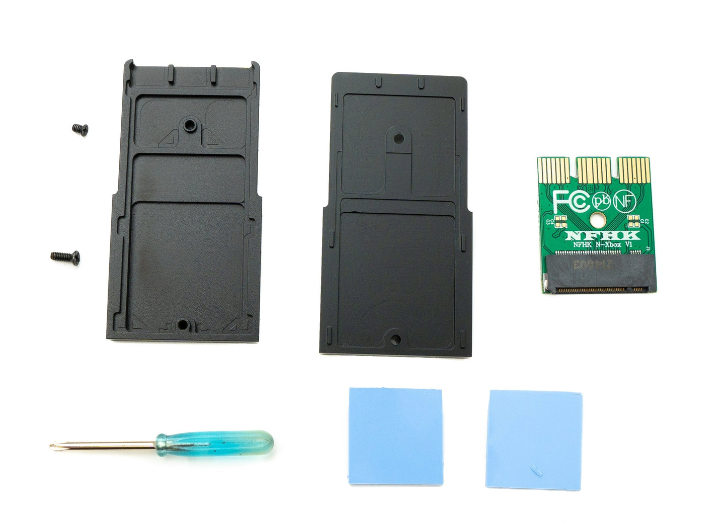 SYSTEM-S CFexpress Adapter Typ B zu NVME M-key M.2 NGFF Buchse für Xbox Series X S SSD