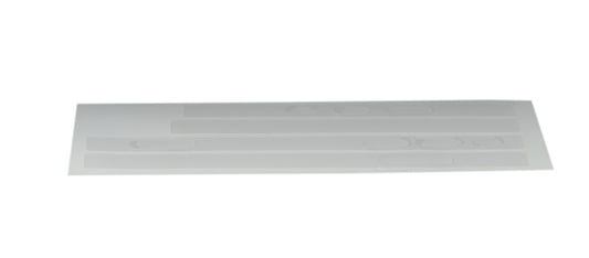 SYSTEM-S Frame Protection Film Edge Cover Frosted Glass Film for iPhone 12