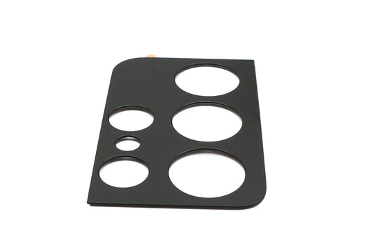 SYSTEM-S myndavélarlinsuhlíf úr áli fyrir Samsung Galaxy S21 Ultra svart