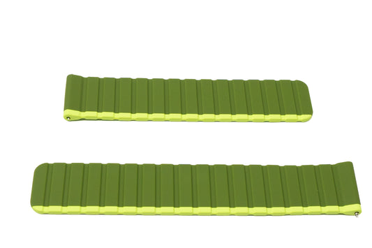 SYSTEM-S 22 mm silicone magnetic strap for Samsung Galaxy Watch 5 4 in green