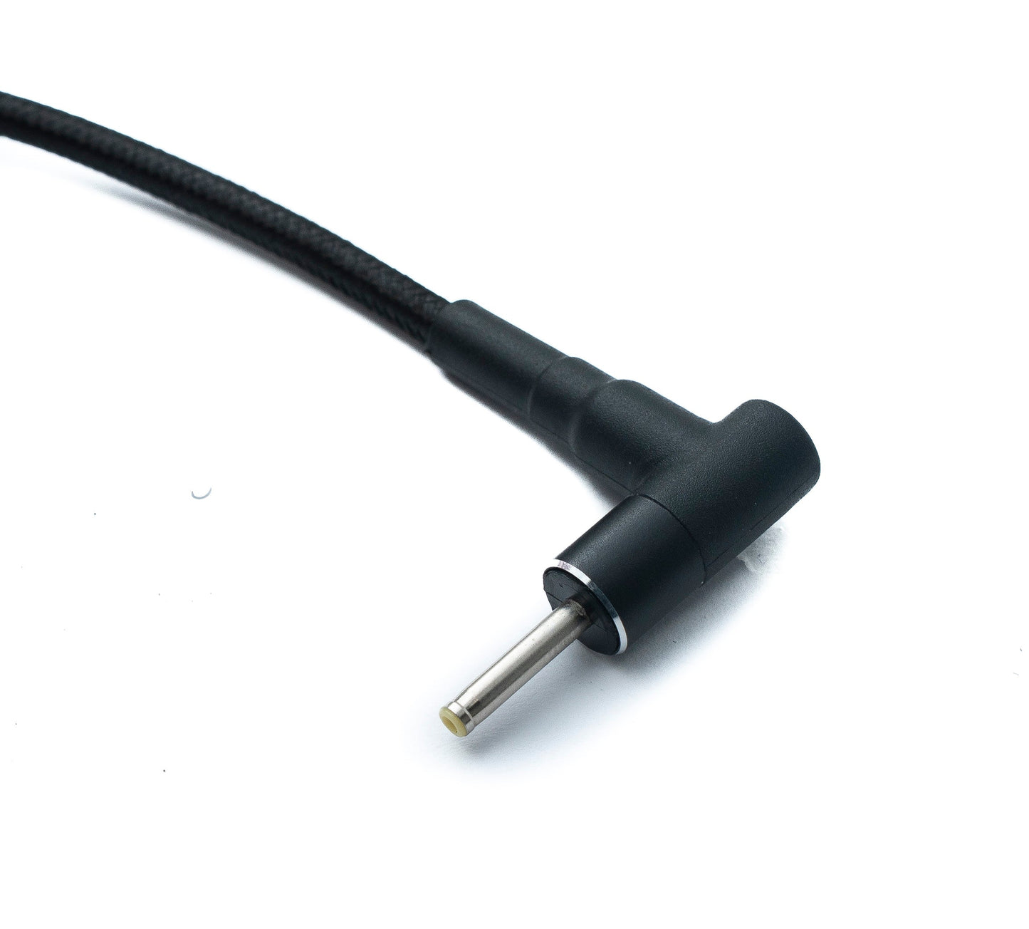 SYSTEM-S DC 20V cable 15 cm 2.5 x 0.7 male to USB 3.1 Type C female braided angle