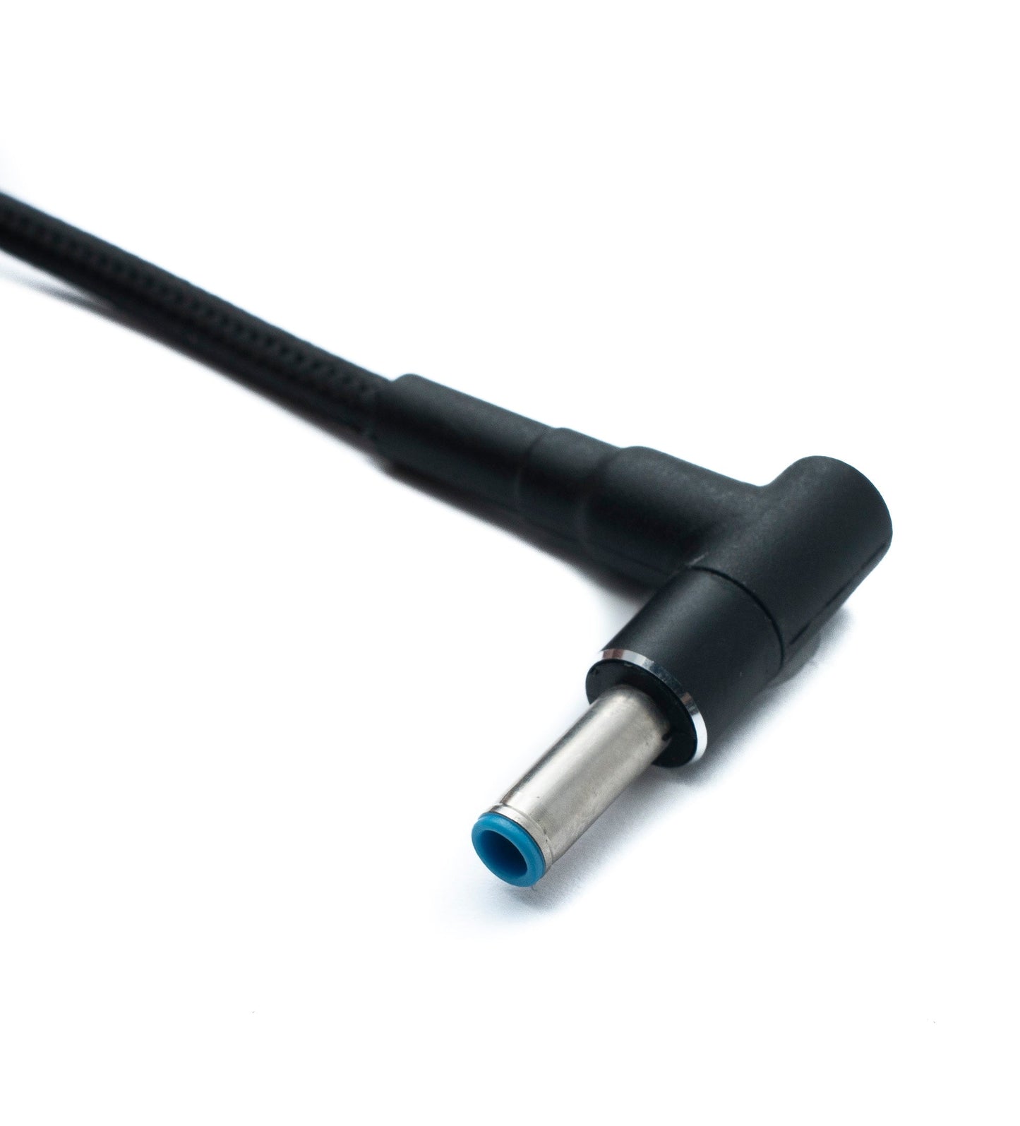 SYSTEM-S DC 20V snúra 15 cm 4,5 x 3,0 karlkyns í USB 3.1 Type C kvenkyns fléttuð fyrir HP