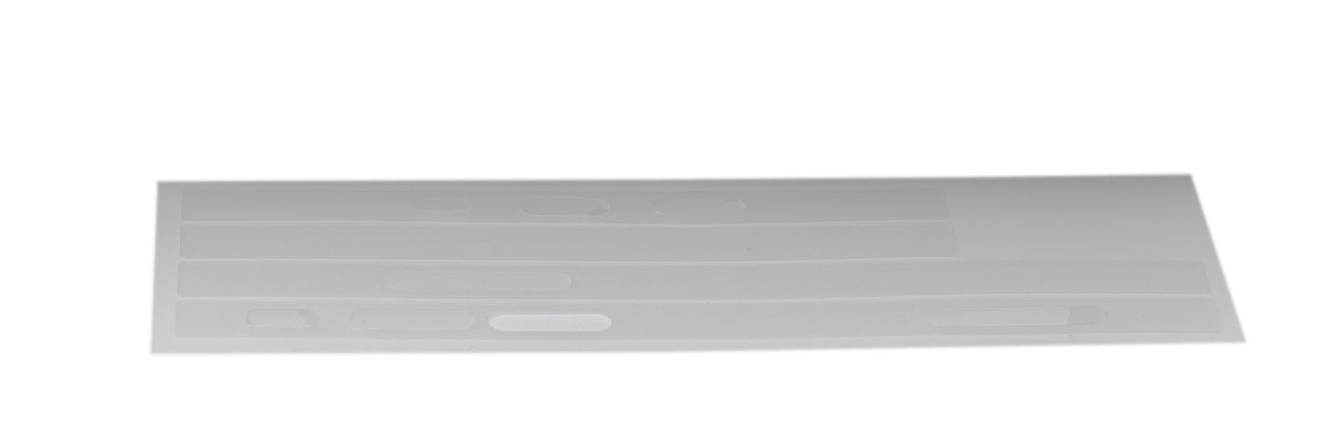 SYSTEM-S Frame Protection Film Edge Cover Frosted Glass Film for iPhone 13 Mini