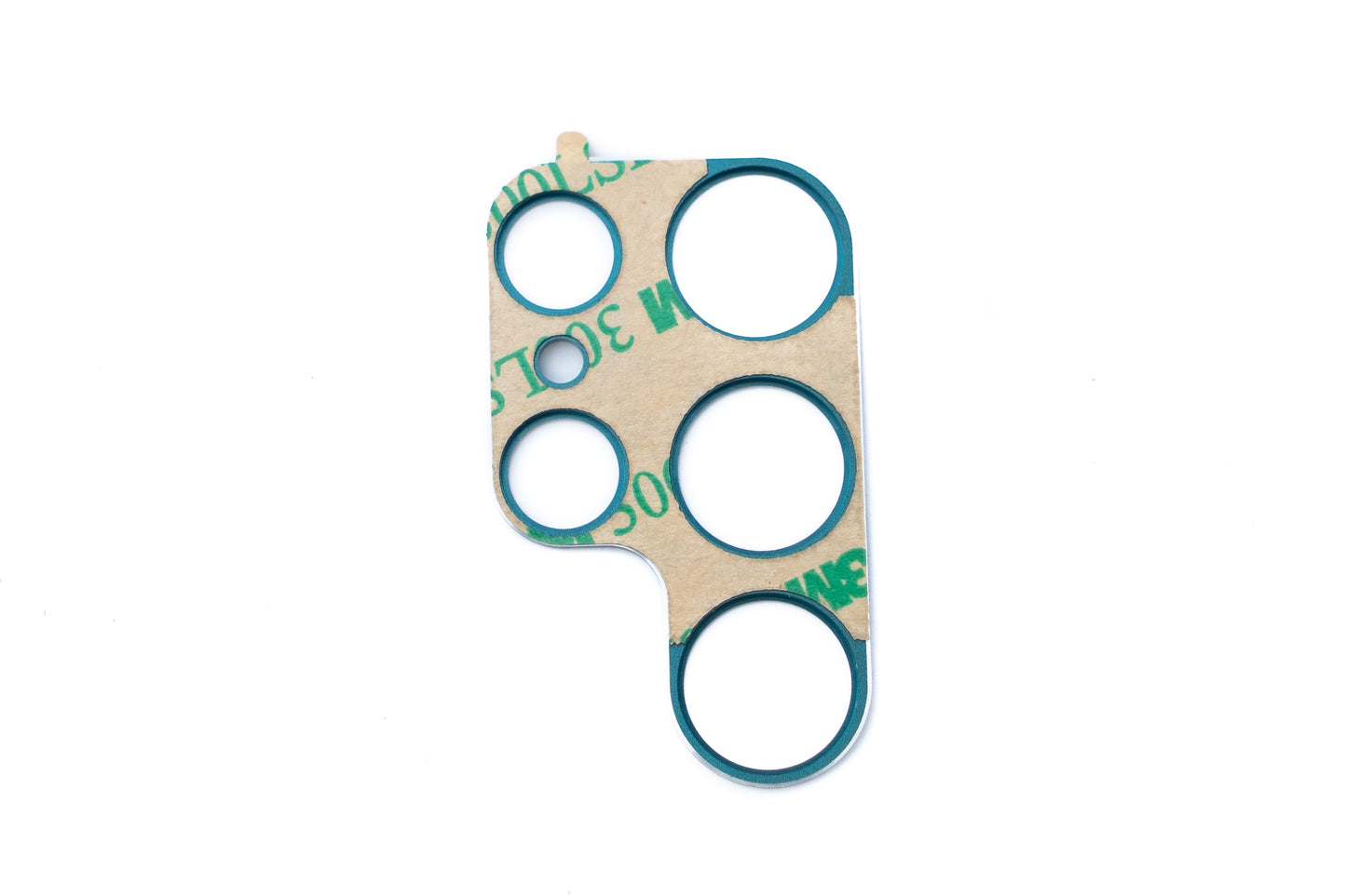 SYSTEM-S Camera Protection Lens Cover Aluminum for Samsung Galaxy S22 Ultra in Green