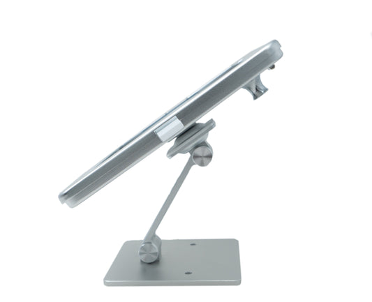 SYSTEM-S table mount 360° stand lockable for iPad 10 Pro 11 Air 4 5 in gray
