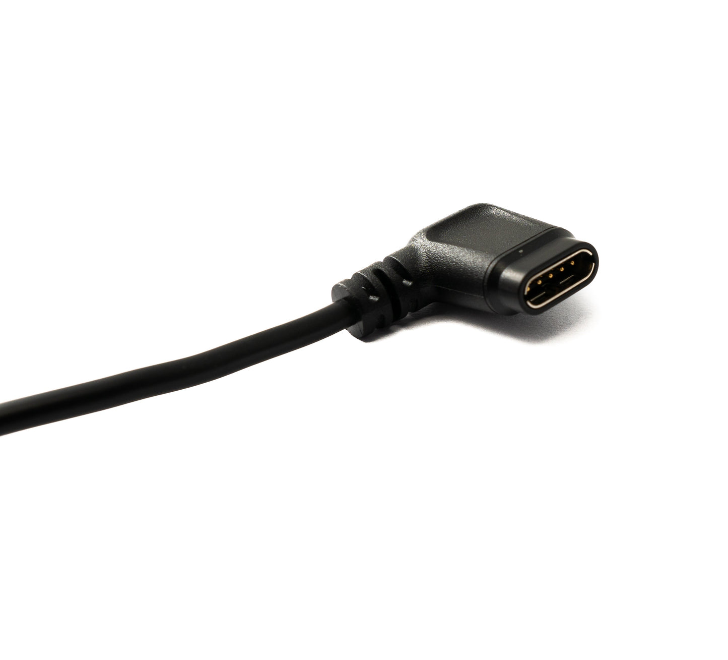 SYSTEM-S USB 2.0 snúra, 100 cm hleðslusnúra fyrir Amazfit Falcon A2029 A2028 Angle, svört