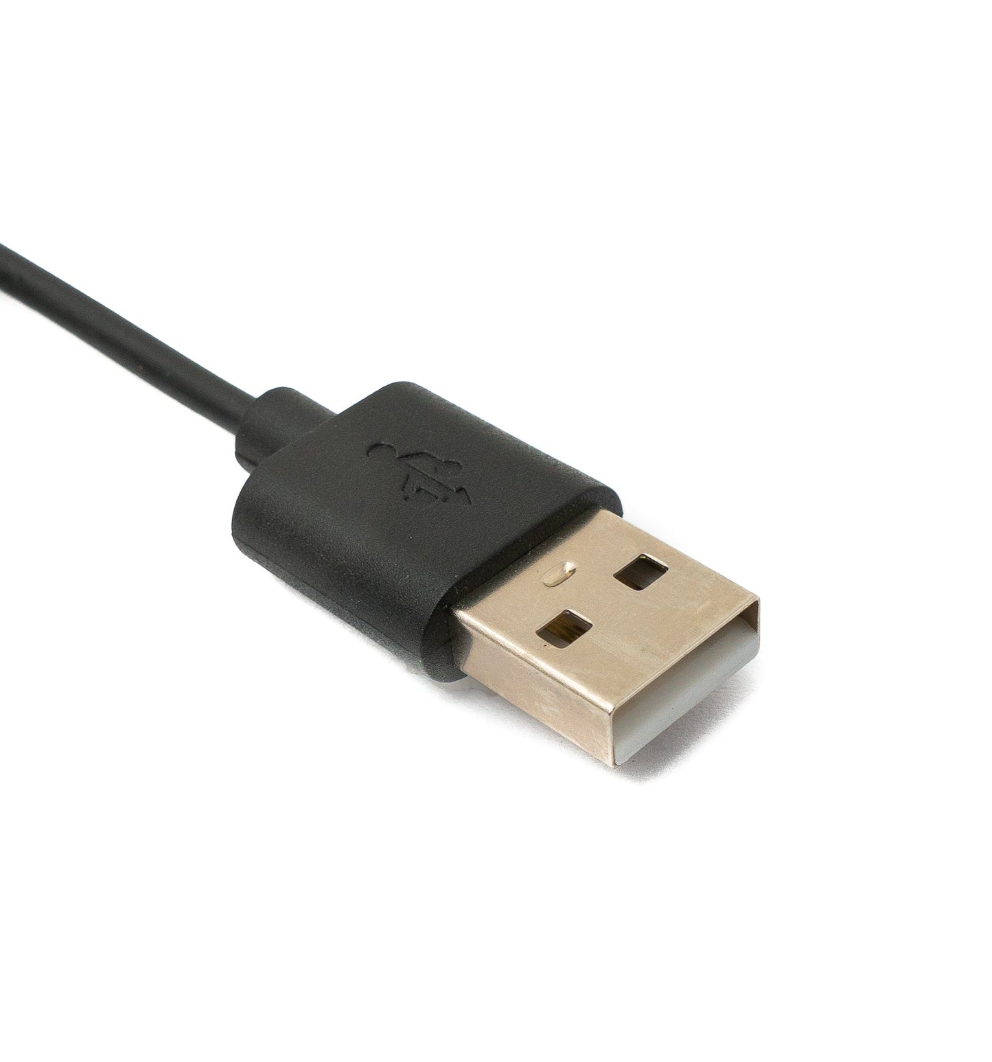SYSTEM-S USB 2.0 snúra 95 cm hleðslusnúra fyrir Fitbit Versa 3 4 Sense 1 2 snjallúr, svart