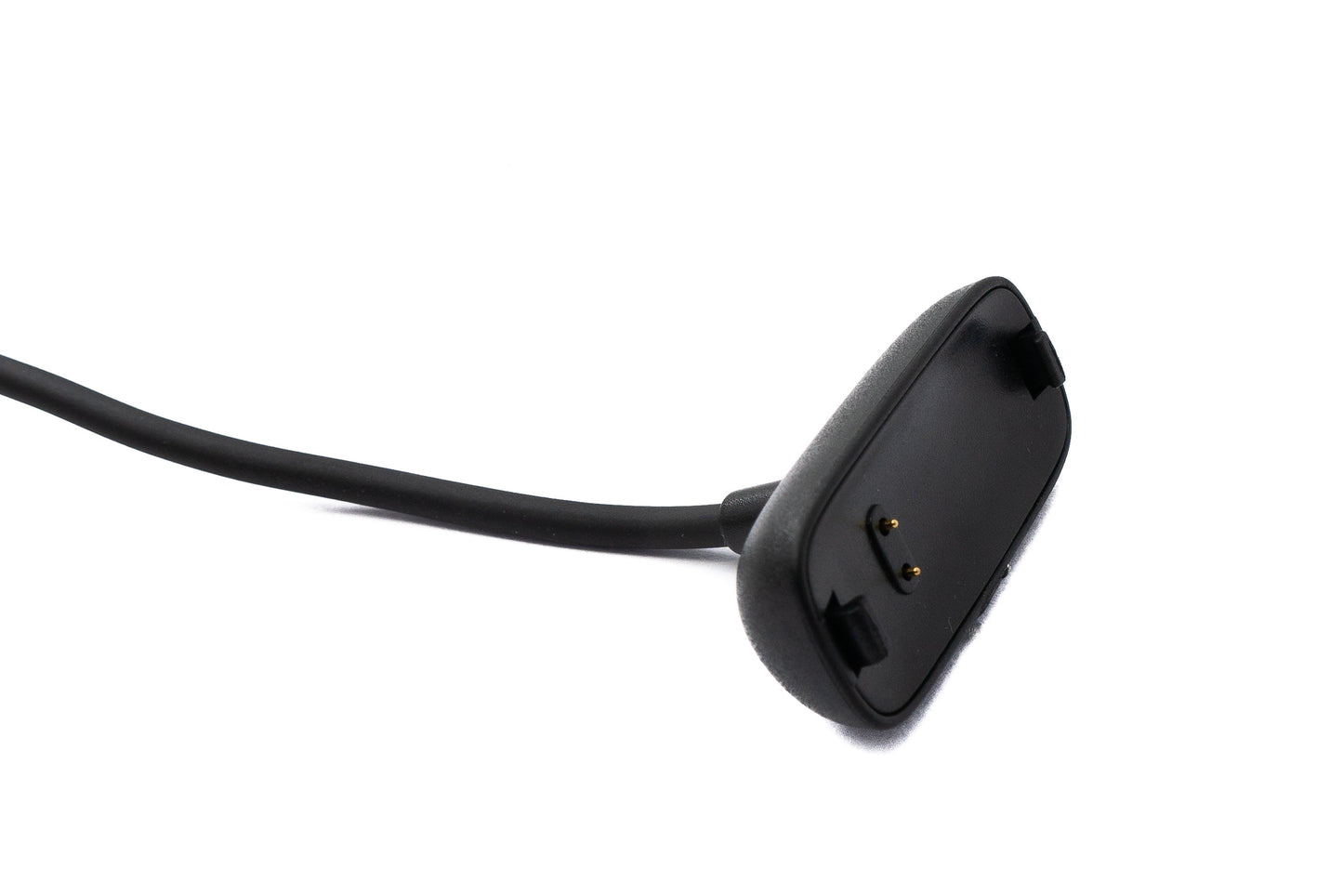 SYSTEM-S USB 2.0 snúra, 30 cm hleðslusnúra fyrir Fitbit Inspire 2 snjallúr, svört